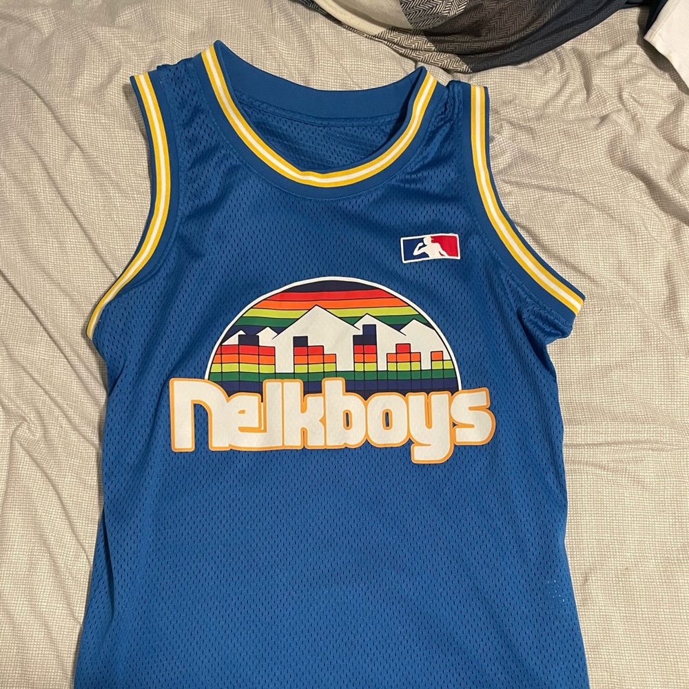 Full Send basketball jersey size medium.